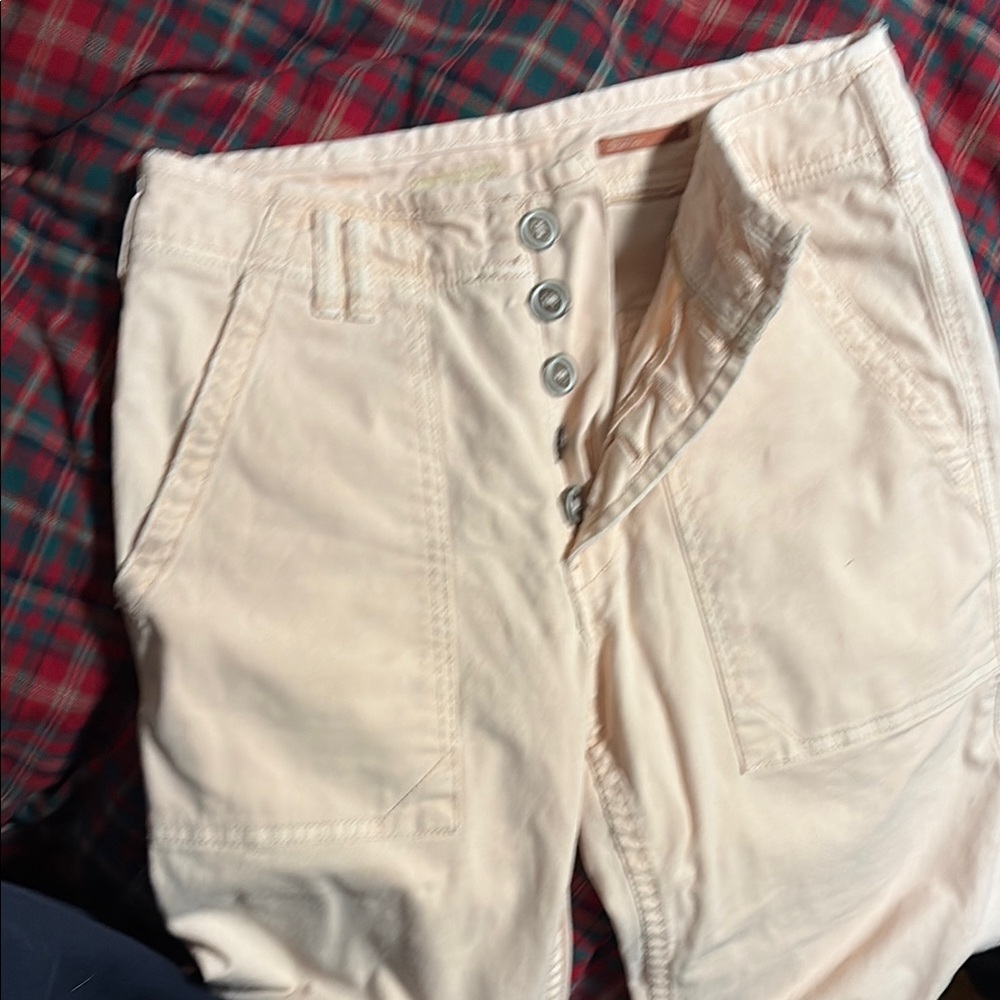 Pilcro Women's Shell pink Jeans